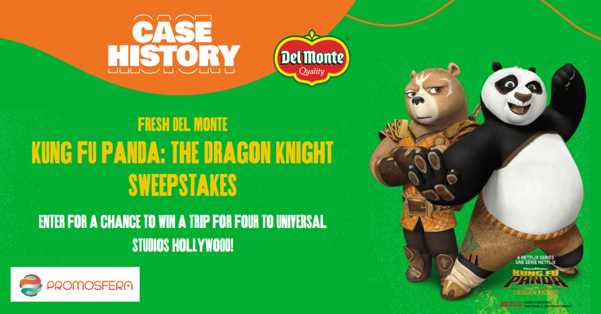 “Win a family trip to Hollywood”: Del Monte® international contest