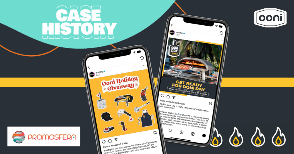 case history concorso a premi instagram internazionale ooni forni pizza