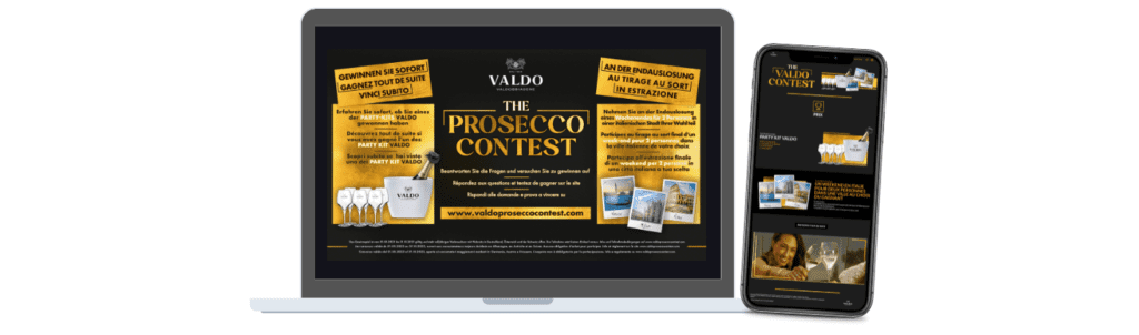 The Valdo contest: a prize-promotion in Switzerland, Germany and Austria