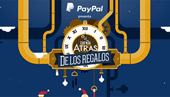 Concorso a premi PayPal LA CUENTA ATRÁS DE LOS REGALOS