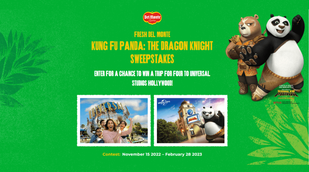 contest del monte win a family trip to hollywood