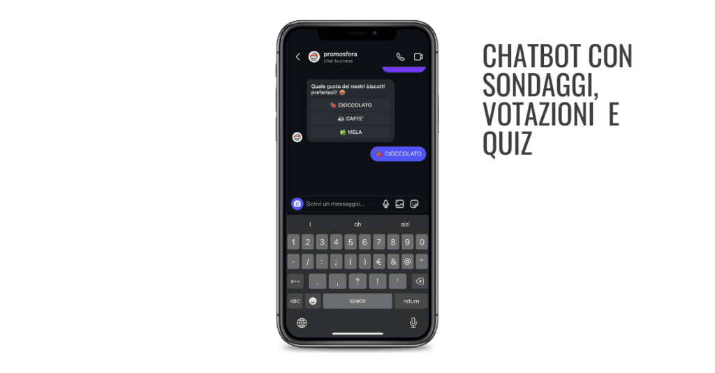 Chatbot per Sondaggi, votazioni e quiz